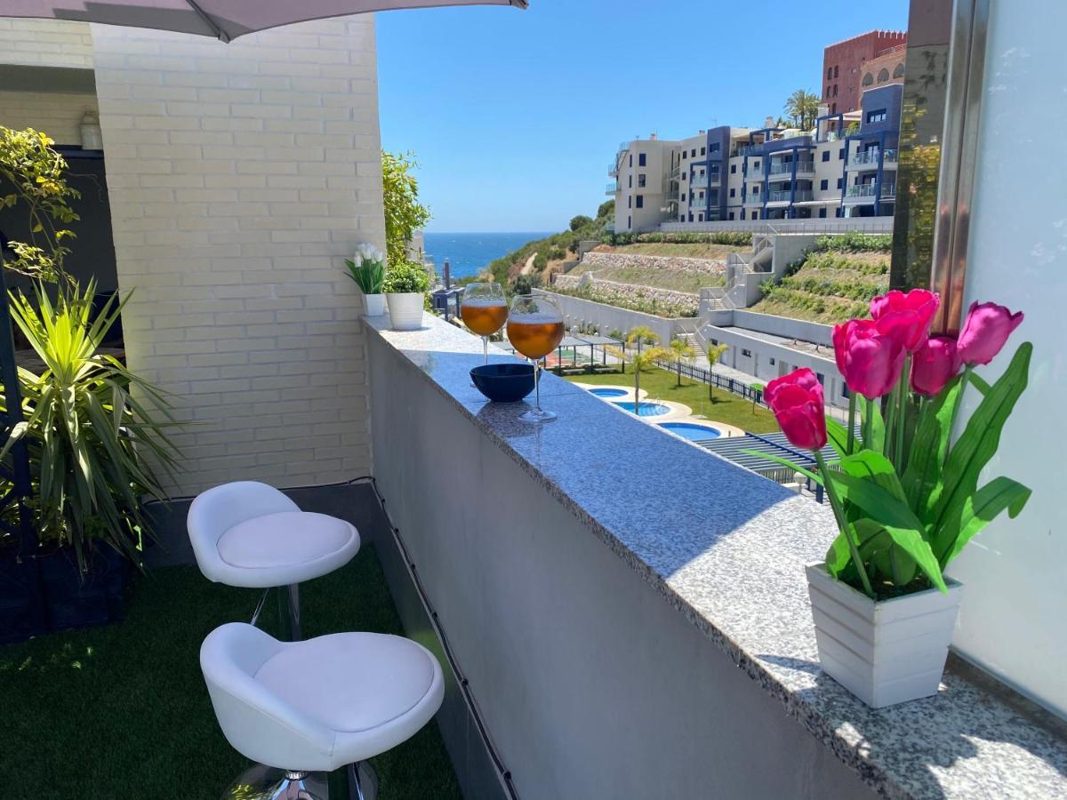 Atico 90M De Terraza, Jacuzzi Privado Y Cargador De Coche Electrico En Cabria, Almuñécar Dış mekan fotoğraf